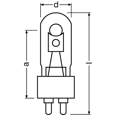 HQI-T 150W/WDL UVS G12 FS1         OSRAM - LEDVANCE HQIT150WDLNZ product photo Photo 02 3XL