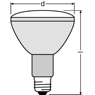 LAMP.ALOGEN.MET.PAR20 35W/830 E27 SP.C/RIFLET - LEDVANCE HCIP2035830SNZ - LEDVANCE HCIP2035830SNZ - LEDVANCE HCIP2035830SNZ product photo Photo 02 3XL