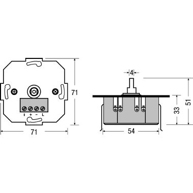 DIM MCU FS1                        OSRAM - LEDVANCE HFDIMMCUP product photo Photo 02 3XL