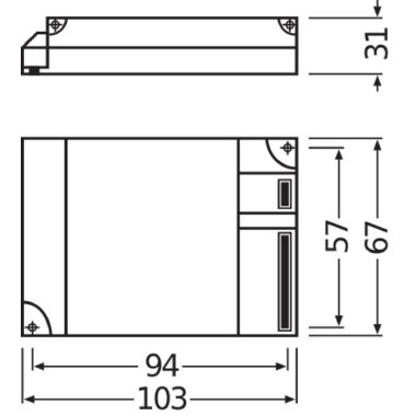 QTP-M 1X26-42/220-240 S UNV1       OSRAM - LEDVANCE QTPM1X2642 product photo Photo 03 3XL