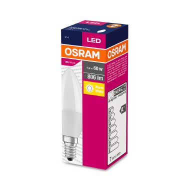 VALUECLB60 7,5W/827 230VFR E14 FS1 OSRAM - LEDVANCE VCB60827SE1G8 - LEDVANCE VCB60827SE1G8 product photo Photo 03 3XL