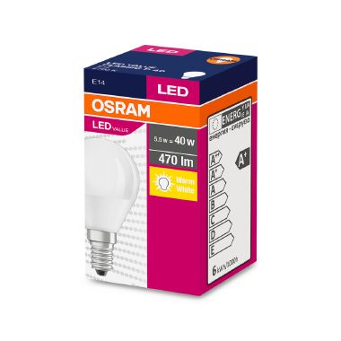 VALUECLP40 5W/827 230VFR E14 FS1   OSRAM - LEDVANCE VCP40827SE1G8 - LEDVANCE VCP40827SE1G8 - LEDVANCE VCP40827SE1G8 product photo Photo 03 3XL