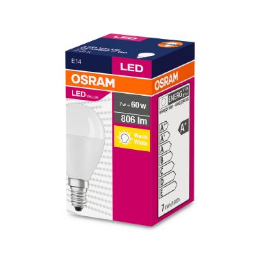 VALUECLP60 7,5W/827 230VFR E14 FS1 OSRAM - LEDVANCE VCP60827SE1G8 - LEDVANCE VCP60827SE1G8 product photo Photo 03 3XL
