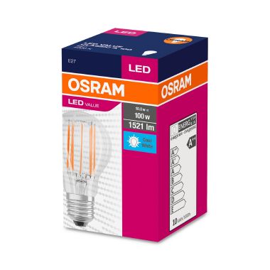 VALUECLA60 8,5W/865 230VFR E27 FS1 OSRAM - LEDVANCE N60LED/6500 product photo Photo 02 3XL