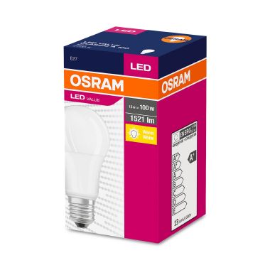 VALUECLA100 13W/827 230VFR E27 FS1 OSRAM - LEDVANCE N100LED/2700 product photo Photo 02 3XL