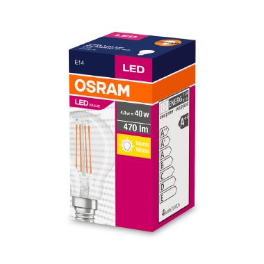 ***VALUECLP40 4W/827 230V FIL E14 FS1 OSRAM - LEDVANCE VCP40827CE1G9 - LEDVANCE VCP40827CE1G9 - LEDVANCE VCP40827CE1G9 product photo Photo 02 3XL