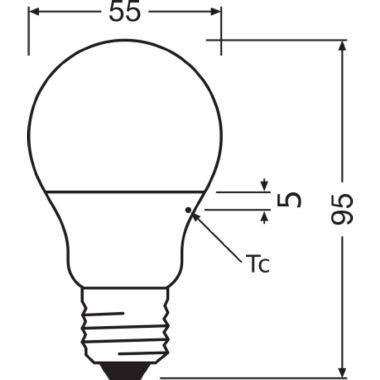 VALUE CLA40 5,5W/840 230VFR E27 FS1OSRAM - LEDVANCE VCA40840SG8 - LEDVANCE VCA40840SG8 - LEDVANCE VCA40840SG8 product photo Photo 08 3XL