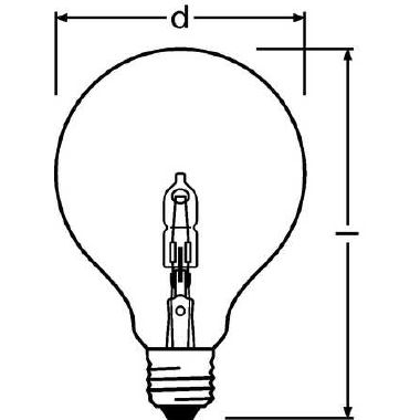 1906 HAL G95 CL 20W 230V E27 FS1   OSRAM - LEDVANCE HAL1906G9520 product photo Photo 03 3XL
