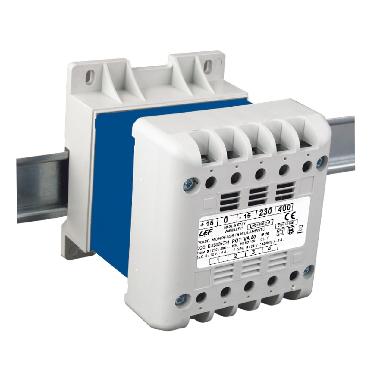 T.M. 200VA 230.400V/12 24V SCATOLA IP20 - LEF EUS020C24 - LEF EUS020C24 product photo Photo 02 3XL