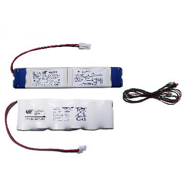 Kit di emergenza per lampade LED 230Vac/dc 10-15W autonomia 1-2 ore con batteria a pacchetto 7,2V-4Ah - LEF KITEMLED15 product photo Photo 01 3XL