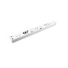 Alimentatore Driver LED 24Vdc 30W 1250mA tensione costante 250mm x 30mm x 17mm SLIM IP20 ON/OFF - LEF LE3024USLIM product photo