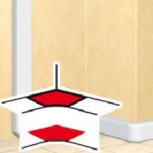 DLP-ANGOLO INT.VIARIAB.80-120GR H.65MM BIANCO - LEGRAND 010603 product photo