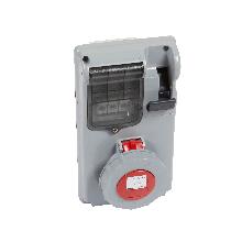 PRESA INTERB COMP QUAD IP55 16A 3P+N+T 400V - LEGRAND 057318 - LEGRAND 057318 - LEGRAND 057318 product photo