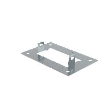 P31-FLANGIA ATTACCO A QUADRO 100X50 Z - LEGRAND 31X9BL53Z - LEGRAND 31X9BL53Z product photo