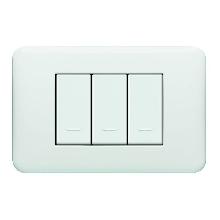 VELA BASIC - PLACCA BIANCO CLASSICO 3M - LEGRAND 680543 product photo