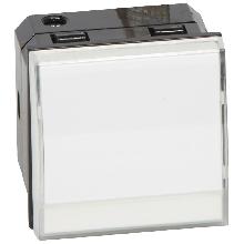 VELA - PULSANTE TARGA 2M - LEGRAND 683154 product photo