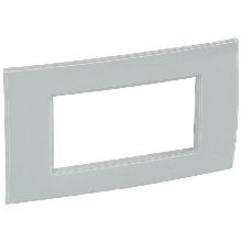 PLACCA VELA QUADRA-GRIGIO ACQUA RIFLESSI 4M - LEGRAND 685722 - LEGRAND 685722 product photo