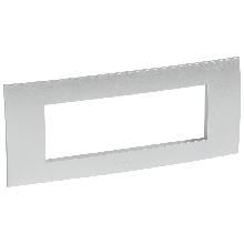 VELA QUADRA-PLACCA SILVER 6M - LEGRAND 685748 - LEGRAND 685748 - LEGRAND 685748 product photo