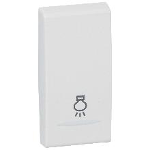 VELA BIANCA-COPRITASTO C/SIMB.LUCE.ILLUM.1M - LEGRAND 687062 - LEGRAND 687062 - LEGRAND 687062 product photo