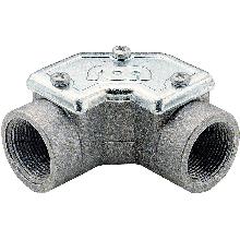 CURVA 90GR.METALL.FEM/FEM.ISPEZ.FRONT.G1/2' - LEGRAND 86323 - LEGRAND 86323 - LEGRAND 86323 product photo