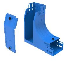 P31-CURVA DX VAR. PIANO SALITA 150X75 GP - LEGRAND AG150G product photo