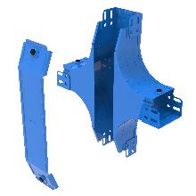 P31-INCROCIO VERT. VAR. PIANO 150X75 GP - LEGRAND AK150G - LEGRAND AK150G product photo