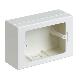 DLP-SCATOLA PORTAPPARECCHI 3 MODULI ITALIA - LEGRAND 089393 product photo Photo 01 2XS