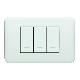 VELA BASIC - PLACCA BIANCO CLASSICO 3M - LEGRAND 680543 product photo Photo 01 2XS