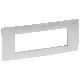 VELA QUADRA-PLACCA SILVER 6M - LEGRAND 685748 - LEGRAND 685748 - LEGRAND 685748 product photo Photo 01 2XS
