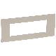 VELA QUADRA-PLACCA AVORIO 6M - LEGRAND 685802 - LEGRAND 685802 - LEGRAND 685802 product photo Photo 01 2XS