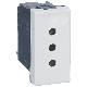 VELA BIANCA - PRESA 2P+T 10A 250V - LEGRAND 687013 product photo Photo 01 2XS