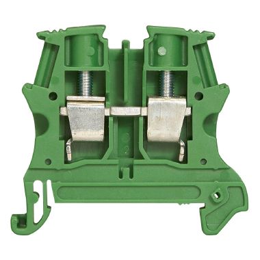VIKING3 MORS.BARRA DIN 4MMQ 1IN/1OUT GIALLO/VERDE - LEGRAND 037177 - LEGRAND 037177 product photo Photo 01 3XL