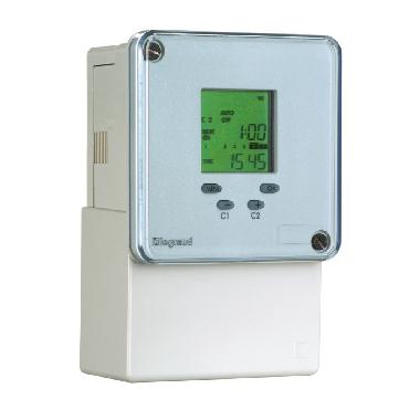DIG.  TIME. SWITCH 230V 50/60HZ 2 OUT - LEGRAND 049682 - LEGRAND 049682 - LEGRAND 049682 product photo Photo 01 3XL