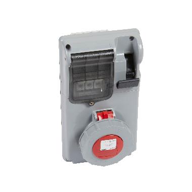 PRESA INTERB COMP QUAD IP55 16A 3P+N+T 400V - LEGRAND 057318 - LEGRAND 057318 - LEGRAND 057318 product photo Photo 01 3XL