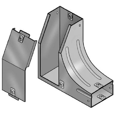 P31-Curva dx var. piano salita 50x50 z - LEGRAND 31AGB050Z product photo Photo 01 3XL