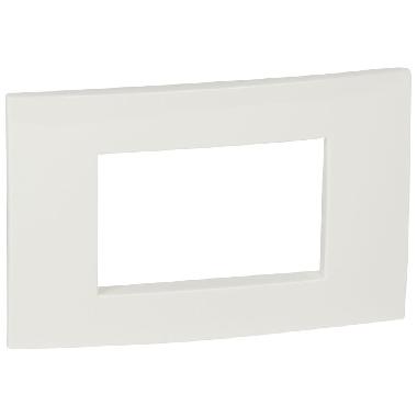 PLACCA VELA QUADRA-BIANCO LUCIDO 3M - LEGRAND 685641 product photo Photo 01 3XL