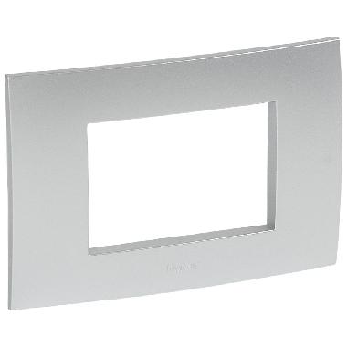 VELA QUADRA-SILVER METALLIZZATI 3M - LEGRAND 685746 product photo Photo 01 3XL