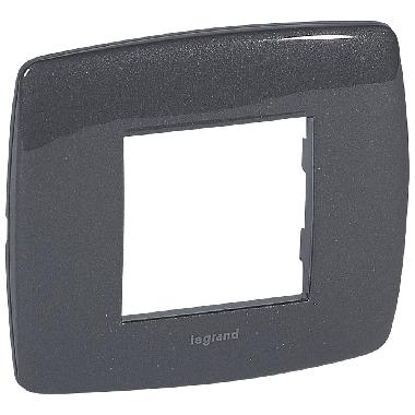 VELA TONDA-PLACCA ANTRACITE 4M - LEGRAND 685816 - LEGRAND 685816 - LEGRAND 685816 product photo Photo 01 3XL