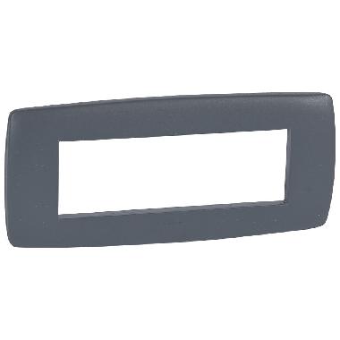 VELA TONDA-PLACCA ANTRACITE 6M - LEGRAND 685817 - LEGRAND 685817 - LEGRAND 685817 product photo Photo 01 3XL