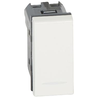 VELA BIANCA - INTERRUTTORE 1P 10A - LEGRAND 687001 product photo Photo 01 3XL