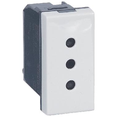 VELA BIANCA - PRESA 2P+T 10A 250V - LEGRAND 687013 product photo Photo 01 3XL