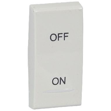 VELA BIANCA-COPRITASTO C/SIMB.ON/OFF.ILLUM.1M - LEGRAND 687060 - LEGRAND 687060 - LEGRAND 687060 product photo Photo 01 3XL