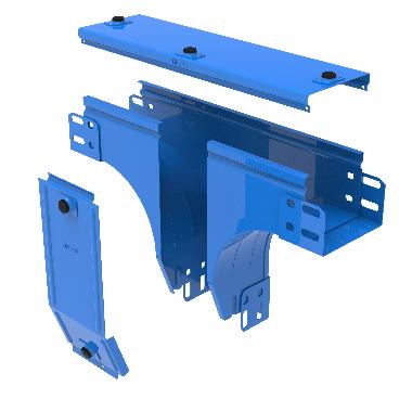 P31-DERIV. VERT. A T DISCESA VP 100X75 GP - LEGRAND AX100G product photo Photo 01 3XL