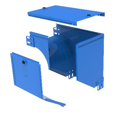 P31-CURVA SX VAR. PIANO DISCESA 300X75 GP - LEGRAND AY300G product photo Photo 01 3XL