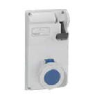 PRESE INTERBL 2P+T 16A 230V IP55 - LEGRAND 057221 - LEGRAND 057221 - LEGRAND 057221 product photo