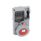 PRESA INTERB COMP QUAD IP55 32A 3P+N+T 400V - LEGRAND 057296 - LEGRAND 057296 - LEGRAND 057296 product photo