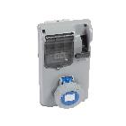 PRESA INTERB COMP QUAD IP55 16A 2P+T 230V - LEGRAND 057314 - LEGRAND 057314 - LEGRAND 057314 product photo