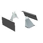 P31-ATTACCO QUADRO H,50MM ZINCATO - LEGRAND 349849 - LEGRAND 349849 - LEGRAND 349849 product photo