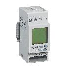 MICROREXPLUS 230V INTERRUTTORE ORARIO DIGITALE SETTIMANALE 1CH - LEGRAND 603770 product photo