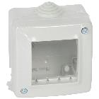 PLEXO CROSS CONTENITORE IP40 PARETE 2M - LEGRAND 680602 - LEGRAND 680602 - LEGRAND 680602 product photo